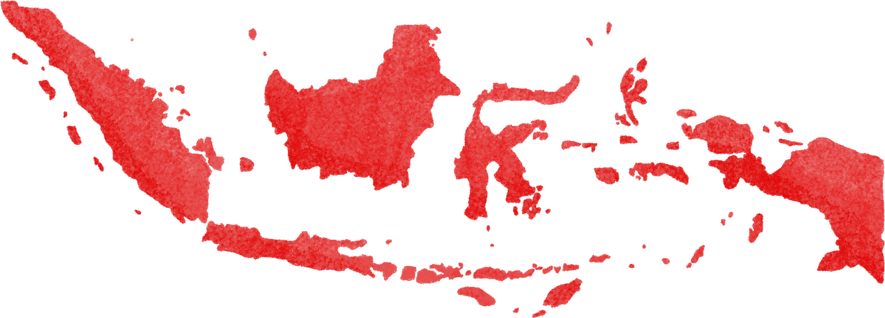 Map of Indonesia Illustration